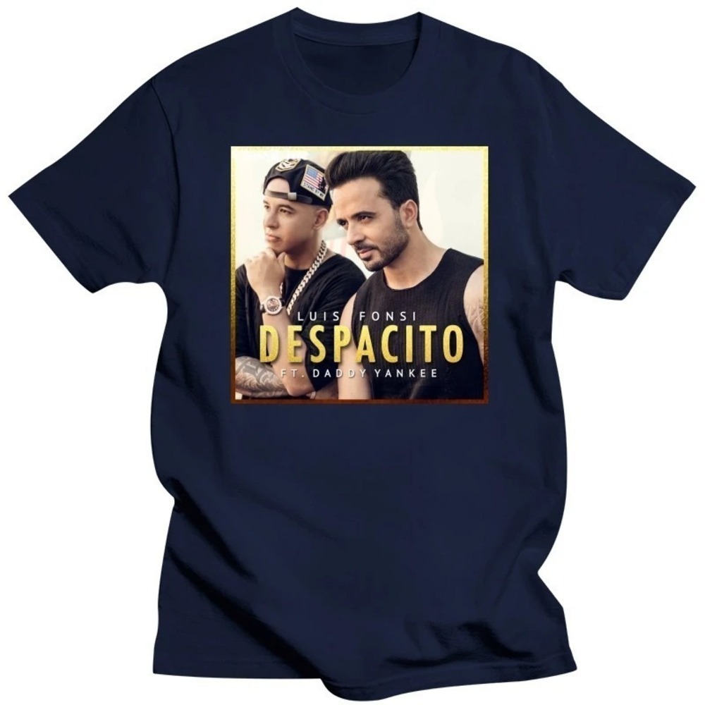Luis Fonsi Despacito Daddy Yankee Puerto Rican Singer Black T-Shirt Tshirt